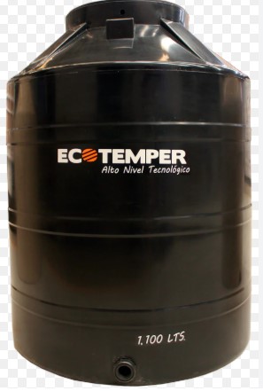 Tinaco 1100 lts Negro