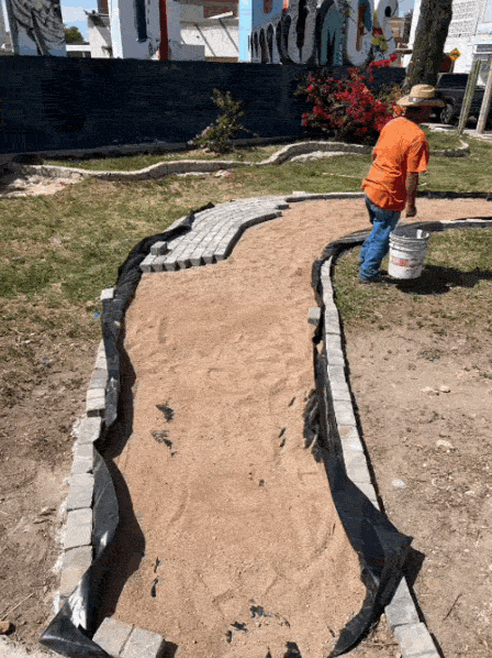 APOYO DE RESCATE AL ESPACIO DEL ACCESO SUR DE LA CABECERA MUNICIPAL