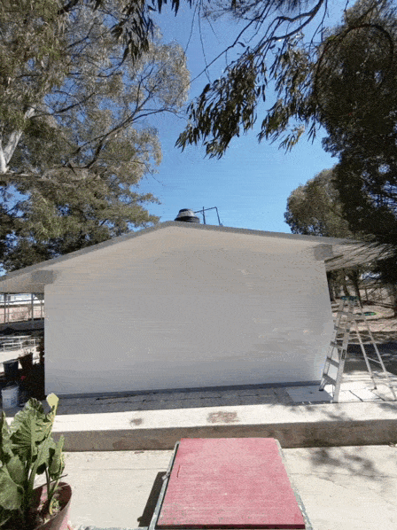 APOYO DE PINTURA PARA KINDER EN LA COMUNIDAD LA BOQUILLA