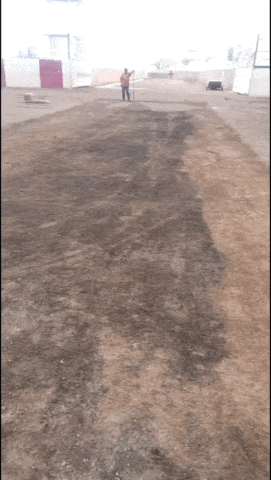 REPARACIÓN DE RECTÁNGULO RUEDO FORO AL AIRE LIBRE