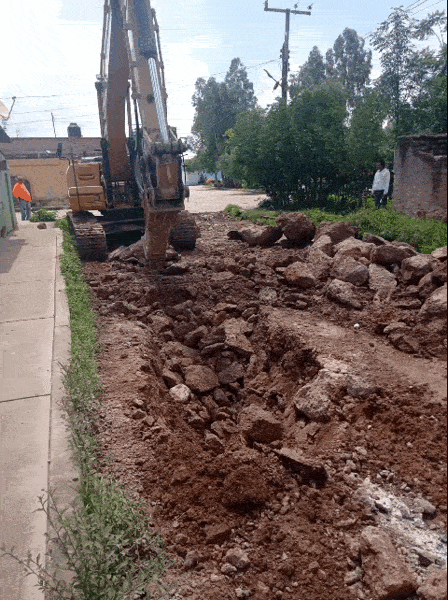 REHABILITACIÓN CALLE LÓPEZ MATEOS, EJIDO FRESNILLO