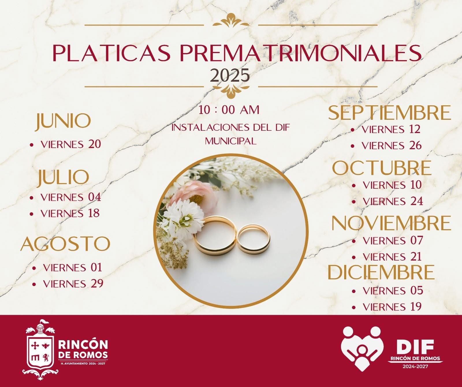 PLATICAS PREMATRIMONIALES
